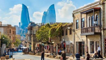 обзорная и пешеходная экскурсия по Баку