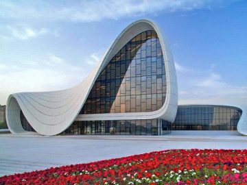 heydar aliyev center baku - достопримечательности Баку